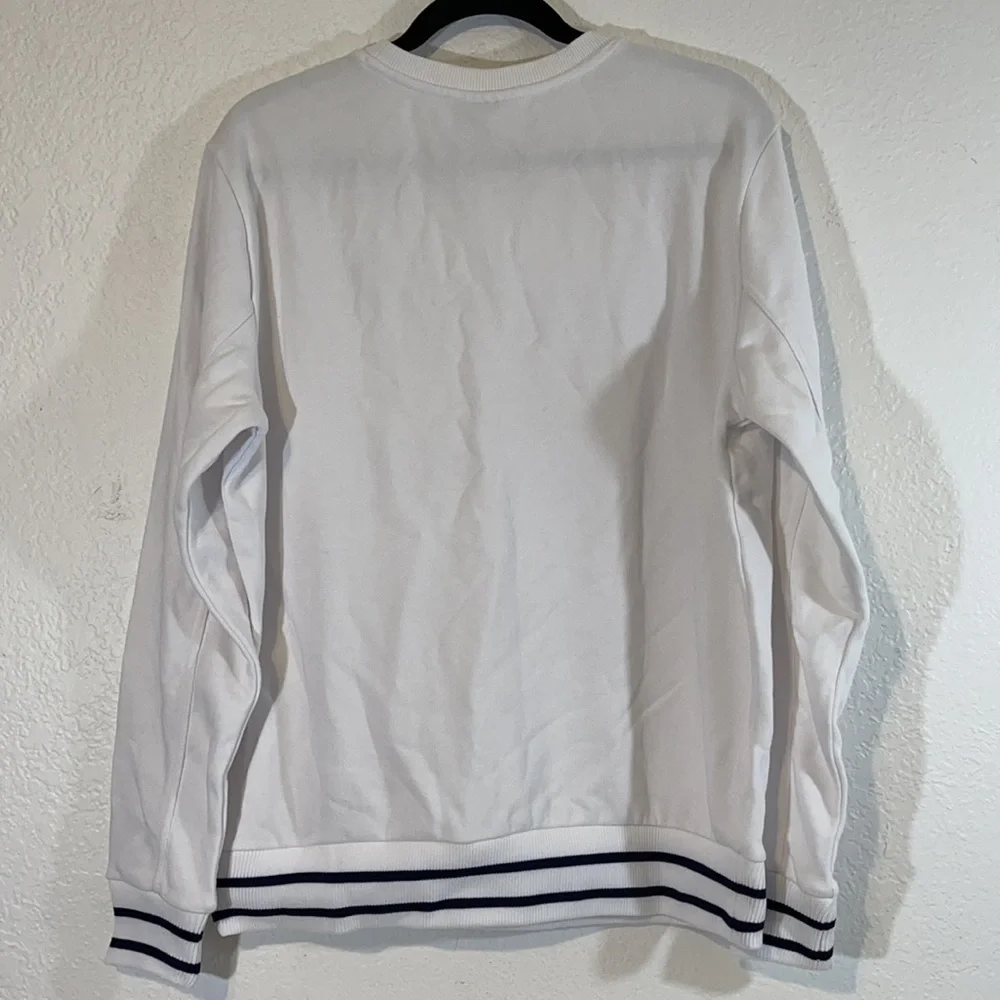 FILA White Crewneck Athletic Sweatshirt Size XL